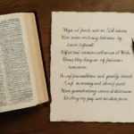 Bible Poems: Uplifting Verses for Faith and Comfort bible poems