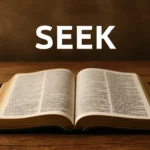 bible verse seek