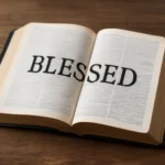 blessed definition bible