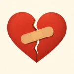 broken healing heart