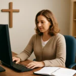 church secretary salary