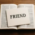 friend definition bible