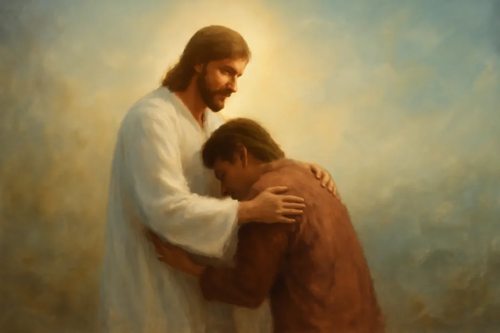 god is my comforter bible verse