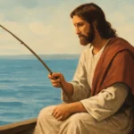 jesus fishing