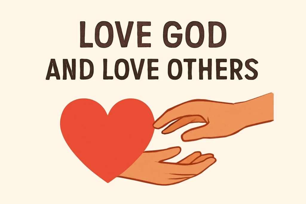 love god and love others verse