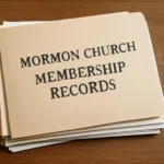mormon church membership records