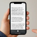 read aloud iphone