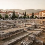 Ancient Thyatira ruins near modern Akhisar in western Turkey