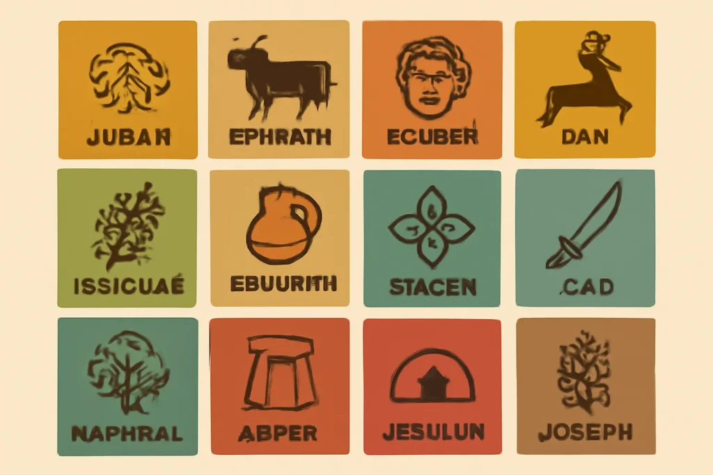 twelve tribes chart